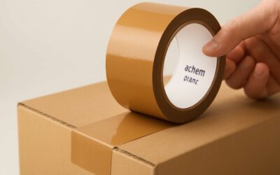 Premium packaging tape buff 48mm x 50m for secure, easy sealing on every box