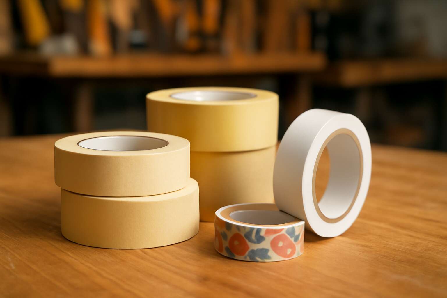 adhesive tape nearby
