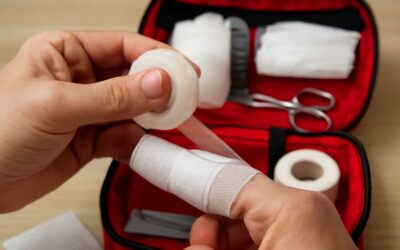 Top 5 tips: adhesive tape use in first aid kit for faster wound care.