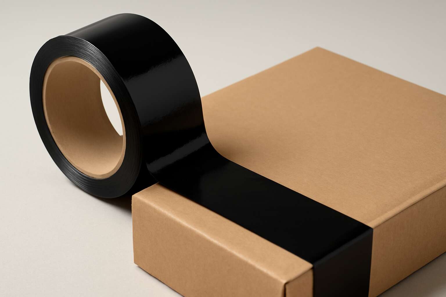 packaging tape black