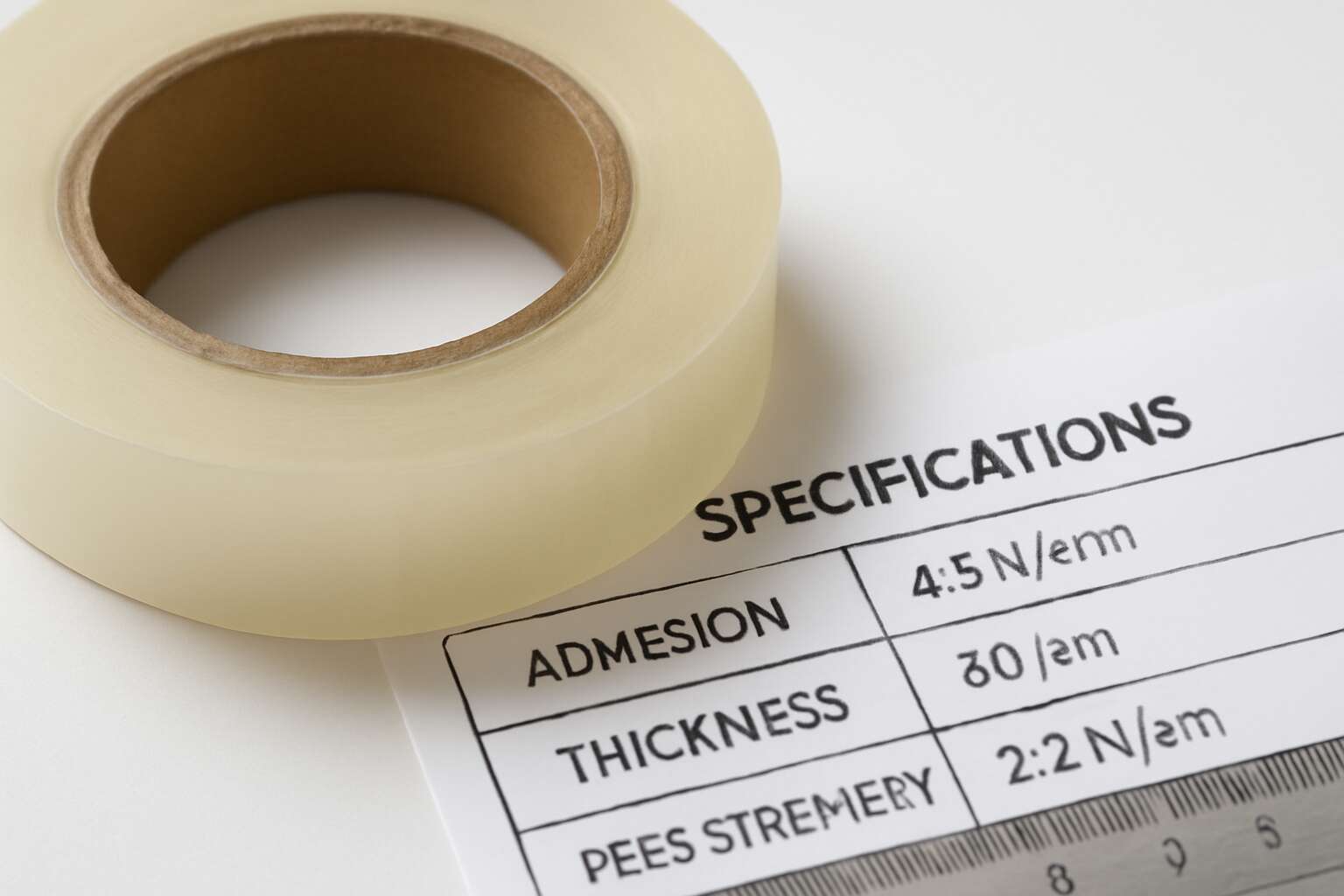adhesive tape specification