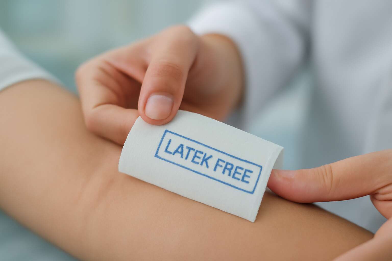 adhesive tape and latex allergy