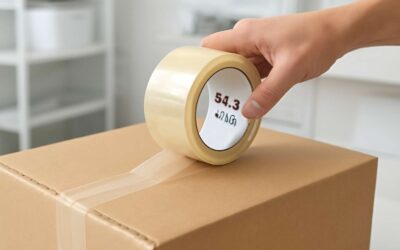Fast, secure packaging with packaging tape 54.6 yards for every shipment